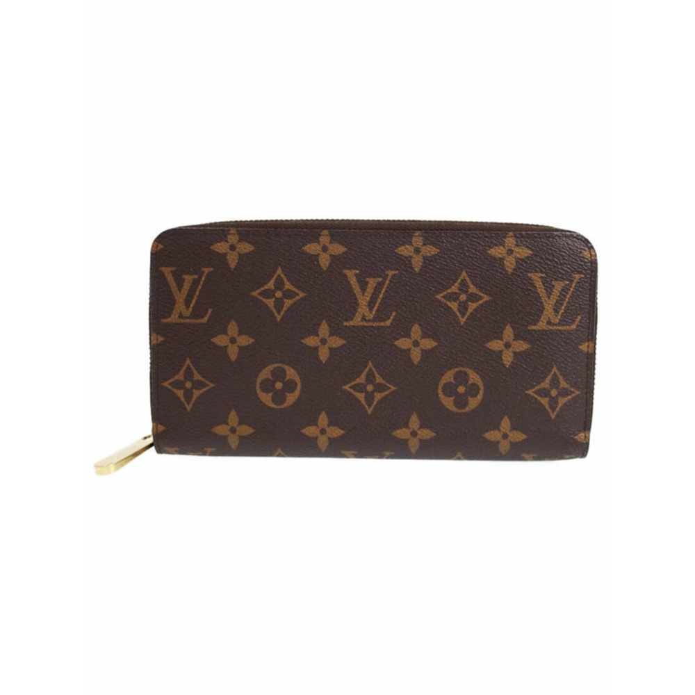 Louis Vuitton Monogram Zippy Wallet Round Zipper Long